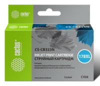 Картридж струйный Cactus CS-CB323N(CS-CB323) №178XL синий (14.6мл) для HP PS B8553/C5383/C6383/D5463/5510 с чипом