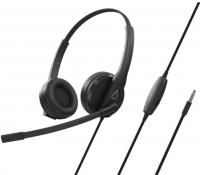 Наушники с микрофоном Creative HS-230 черный 2м накладные оголовье (51EF1110AA000)
