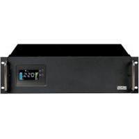 PowerCom King Pro RM KIN-2200AP LCD (3U) ИБП {Line-Interactive, 2200VA/1760W, Rack, 6х С13, Serial+USB, SmartSlot, RS-232} (1152608)