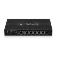 UBIQUITI ER-6P-EU Маршрутизатор 4 ядра (1 ГГц), 5х 1G RJ45, 1х SFP, раздача PoE 44 Вт