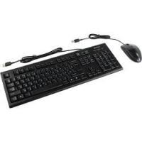 A-4Tech Клавиатура + мышь KR-8520D черный USB Комплект [477615]