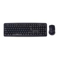 CBR KB SET 710, Комплект (клавиатура + мышь) проводной, USB, длина кабеля 1,8 м; клавиатура: полноразмерная, 104 клавиши; мышь: оптическая, 1000 dpi, 3 кнопки и колесо прокрутки
