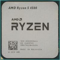 CPU AMD Ryzen 5 4500 OEM (100-000000644) {3,60GHz, Turbo 4,10GHz, Without Graphics, L3 8Mb, TDP 65W, AM4}