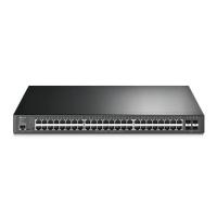 TP-Link SG3452P Omada 48-портовый гигабитный управляемый PoE-коммутатор L2 с 4 SFP-слотами