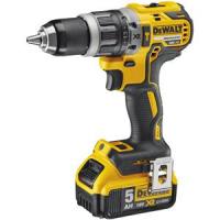 Дрель-шуруповерт DeWalt DCD796P2-QW аккум. патрон:быстрозажимной (кейс в комплекте)