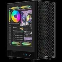 Корпус Formula Mana Dynamic черный без БП ATX 4x120mm 2x140mm 2xUSB3.0 audio bott PSU