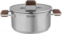 Кастрюля Rondell Fjord RDS-1791 3.2л. d=20см (с крышкой) стальной