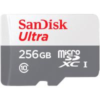 Micro SecureDigital 256GB SanDisk Ultra microSDXC class 10 UHS-1 (SDSQUNR-256G-GN3MN)