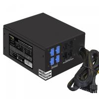 Exegate EX292199RUS Серверный БП 1200W ExeGate ServerPRO-1200RADS (ATX, for 3U+ cases, КПД 82% (80 PLUS), 14cm fan, 24pin, 2(4+4)pin, 6xPCIe, 8xSATA, 4xIDE, Cable Management, black)