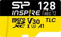 Micro SecureDigital 128GB Silicon Power U3,V30,A2,Inspire,DDR200 SP128GBSTXLA2V1N