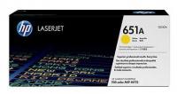 Картридж лазерный HP 651A CE342A желтый бар.в компл. (16000стр.) для HP LJ 700/775