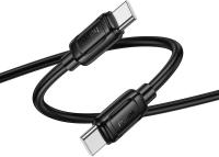 Кабель Hoco X115 51998 USB Type-C (m)-USB Type-C (m) 1м черный