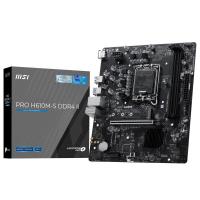 Материнская плата MSI PRO H610M-S DDR4 II Soc-1700 Intel H610 2xDDR4 mATX AC`97 8ch(7.1) GbLAN+HDMI