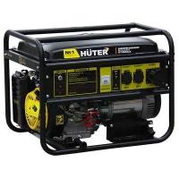 Huter DY9500LX 64/1/40 Электрогенератор { четырехтактный, 7500Вт, 220В/50Гц, 91Дб, принудительное охлаждение, бак 25 л, расход бензина 374 г/кВтч, расход масла 6,8 г/кВтч, электростартер }