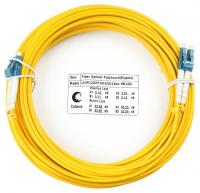 Патч-корд Cabeus FOP(D)-9-LC-LC-25M 2x9/125 OS2 LC дуплекс-LC дуплекс 25м LSZH желтый