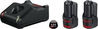 Батарея аккумуляторная Bosch GBA 12В 2Ач Li-Ion (З/У в компл.) (1600A019R8)