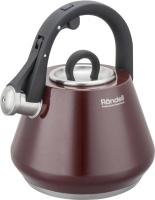 Чайник металлический Rondell Cherry Truffle RDS-2014 2.8л. бордовый
