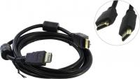5bites APC-014-020 Кабель  HDMI M / HDMI M V1.4b, высокоскоростной, ethernet+3D, зол.разъемы, ферр.кольца, 2м.