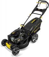 CHAMPION Газонокосилка LM5344 PRO { 4,4кВт привод 525мм 65л 25-75мм 1рычаг/6, 38кг 4в1 }