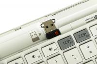 Клавиатура Logitech K580 белый/серебристый USB беспроводная BT/Radio slim Multimedia (920-009209)