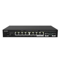 Коммутатор Tenda TEM2010F (L2) 8x2.5Гбит/с 2SFP неуправляемый