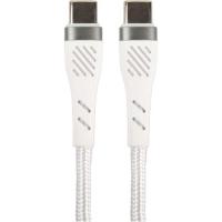 PERFEO Кабель USB C вилка - C вилка, 60W, белый, длина 1 м., POWER (C1104)