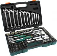 JONNESWAY (S68H5234111S) Набор инструмента универсальный 1/4", 1/2"DR Super Tech, 111 предметов