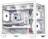 Корпус Bloody BD-CC108 белый без БП mATX 9x120mm 2xUSB3.0 audio bott PSU