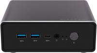 Неттоп Digma Pro Minimax U1 i3 1215U (1.2) 8Gb SSD256Gb UHDG Windows 11 Pro GbitEth WiFi BT 60W темно-серый/черный (DPP3-8CXW01)