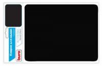 Коврик для мыши Buro BU-CLOTH Мини черный 230x180x3мм (BU-CLOTH/BLACK)