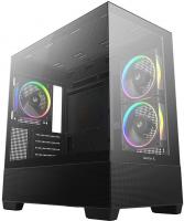 Корпус Deepcool CG380 3F черный без БП mATX 6x120mm 3x140mm 2xUSB3.0 audio bott PSU