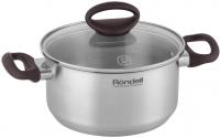 Кастрюля Rondell Tierno RDS-1591 2л. d=18см (с крышкой) стальной