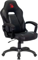 Кресло игровое A4Tech Bloody GC-370 черный ткань/эко.кожа крестов.