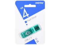 Smartbuy USB Drive 4GB Glossy series Green (SB4GBGS-G)