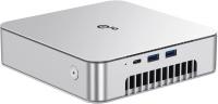 Неттоп Acer Gadget E10 ERBox X Ryzen 7 H 255 (3.8) 16Gb SSD512Gb 780M Windows 11 Pro 2x2.5GbitEth WiFi BT 120W серебристый