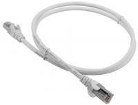 Патч-корд Lanmaster LAN-PC45/S5E-7.0-GY FTP RJ-45 вил.-вилка RJ-45 кат.5E 7м серый LSZH (уп.:1шт)