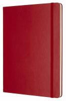 Блокнот Moleskine CLASSIC QP092F2 XLarge 190х250мм 192стр. нелинованный твердая обложка красный
