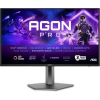 Монитор AOC 31.5" Agon Pro AG326UD черный QD OLED LED 16:9 HDMI M/M матовая HAS Piv 1000cd 178гр/178гр 3840x2160 165Hz G-Sync DP 4K USB 10.23кг