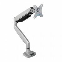 Kromax OFFICE-21 silver Настольный кронштейн для мониторов 17"-45" (до 15 кг)