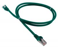 Патч-корд Lanmaster LAN-PC45/S5E-15-GN FTP RJ-45 вил.-вилка RJ-45 кат.5E 15м зеленый LSZH