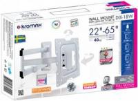 Кронштейн для телевизора Kromax DIX-18 белый 22"-65" макс.40кг настенный поворот и наклон