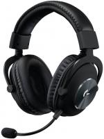 Наушники с микрофоном Logitech G Pro X Lightspeed черный 2м мониторные Radio оголовье (981-000908)