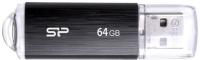 Флеш Диск Silicon Power 64Gb Ultima U02 SP064GBUF2U02V1K USB2.0 черный