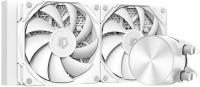 Система водяного охлаждения ID-Cooling FX240 Pro Soc-AM5/AM4/1200/1700/1851 белый 4-pin 35.2dB Al 300W Ret (FX240 PRO WHITE)