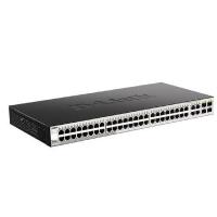 D-Link DGS-1210-52/F3A Управляемый L2 коммутатор с 48 портами 10/100/1000Base-T и 4 комбо-портами 100/1000Base-T/SFP
