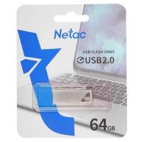Netac USB Drive 64GB U326 USB2.0, retail version [NT03U326N-064G-20PN]