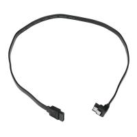 Cablexpert Кабель интерфейсный SATA Sata3 7pin / 7pin, угловой, защелка, 50см, черный, пакет (CC-SATAM-DATA90-BL-50CM)