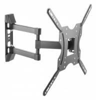 Кронштейн для телевизора Ultramounts UM904 черный 32"-55" макс.30кг настенный поворотно-выдвижной и наклонный