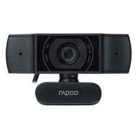 Веб-Камера, Rapoo, C200, USB 2.0, 1280*720/640*480, 2.0Mpx, Микрофон, Крепление: зажим, Чёрный