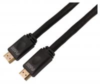 Кабель аудио-видео Lazco WH-111 HDMI (m)/HDMI (m) 25м. позолоч.конт. черный (10319)